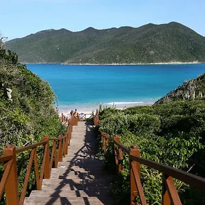 No Centro Arraial do Cabo